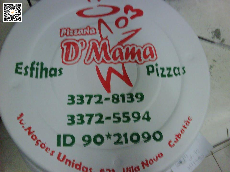 Pizzaria D'mama Carta