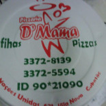 Pizzaria D'mama Carte