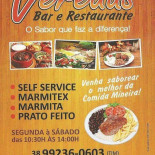 Veredas Bar E Restaurante Carte