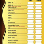 Quiosque Lanches Carte
