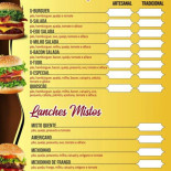 Quiosque Lanches Carta