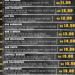 Central Burger Mari Carte