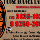 House Burger Lanches Carte