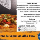 Kairós Pizzas Carte