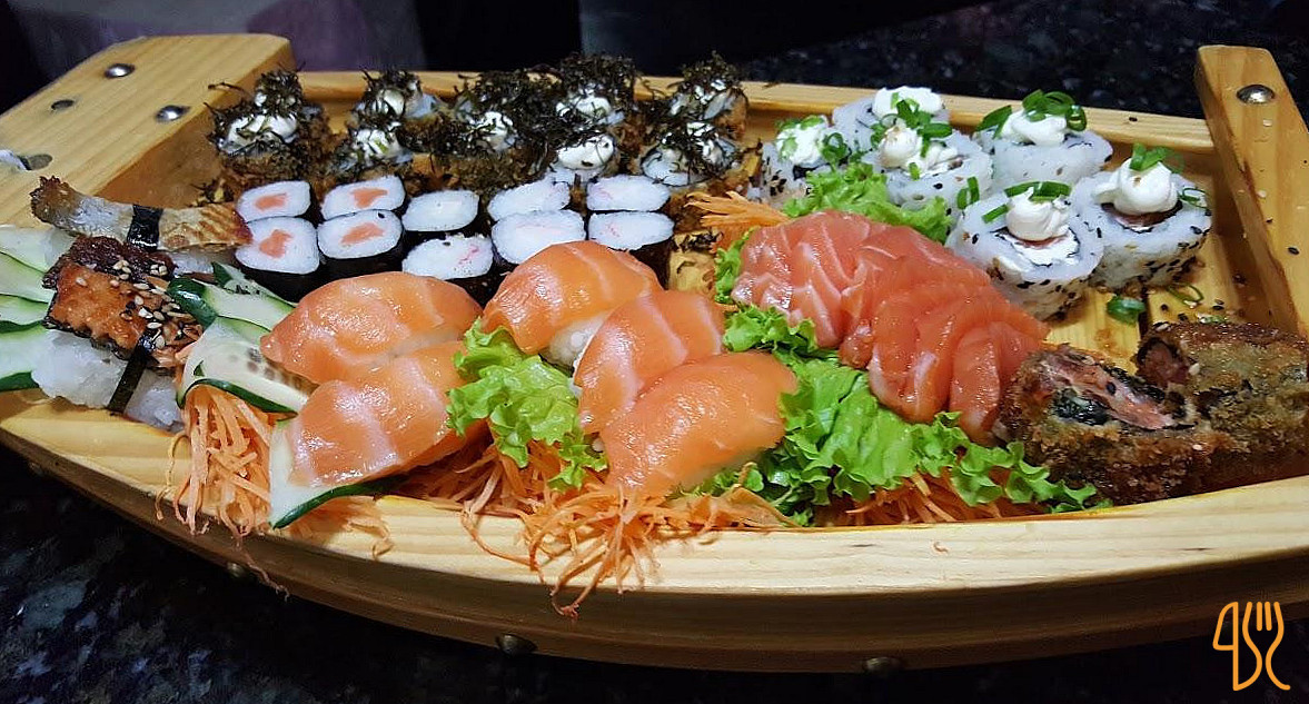 Gunkan Sushi Comida