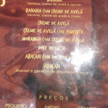 Bar E Restaurante Da Ana Carte