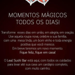 Leal Sushi Carta