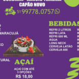 Point Do Açaí Carte