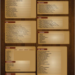 Coxa's Beer Carte
