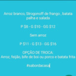 Sabor Da Casa Carta