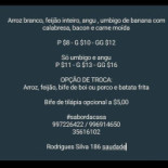 Sabor Da Casa Carta