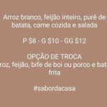 Sabor Da Casa Carta