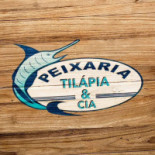 Peixaria Tílapia Cia Logo