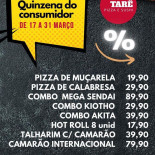 Tarê Pizza E Sushi Carte