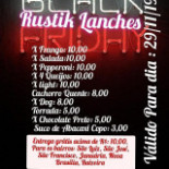 Rustik Lanches Carta