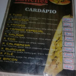 Ely Lanches Menu