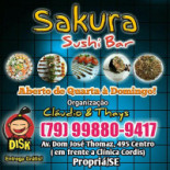 Sakura Sushi Carta