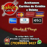 Sakura Sushi Carta