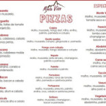 Pizzaria Monte Viso Carta