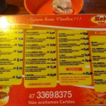 Lanches Help Point Carte