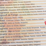 E Pizzaria Da Lia Carte
