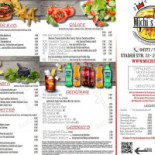 Antonio's Pizzaria Carte