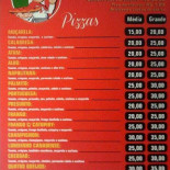 Casa Nova Pizzaria Delivery Carta
