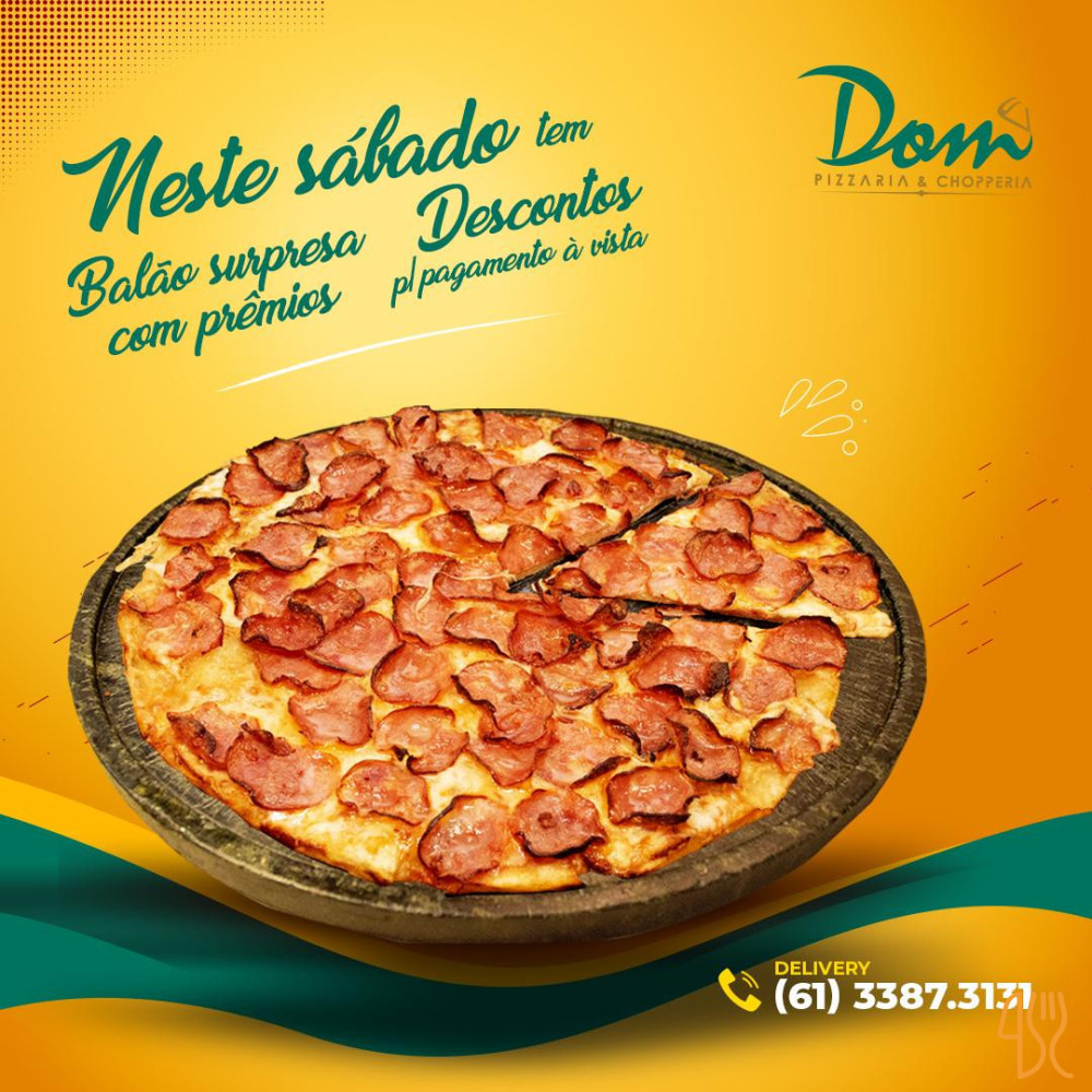 Dom Pizzaria E Chopperia Carta