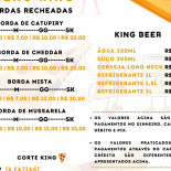 Pizzaria King Carta