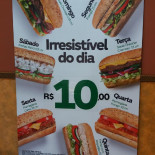 Subway Carta
