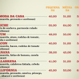 Fogo De Lenha Pizzaria Carte