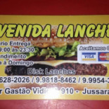 Avenida Lanches Carte
