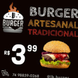Lb Burger Artesanal Logo