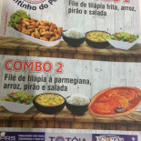 Cantinho Do Peixe Speisekarte