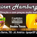 Hamburgueria Container Cardápio