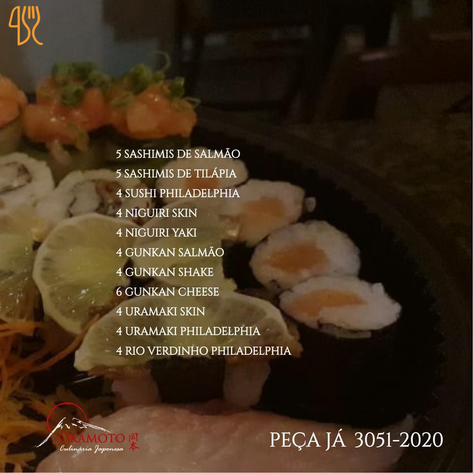 Okamoto Sushi Carte