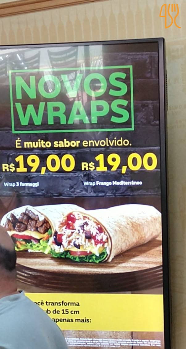 Subway Carta