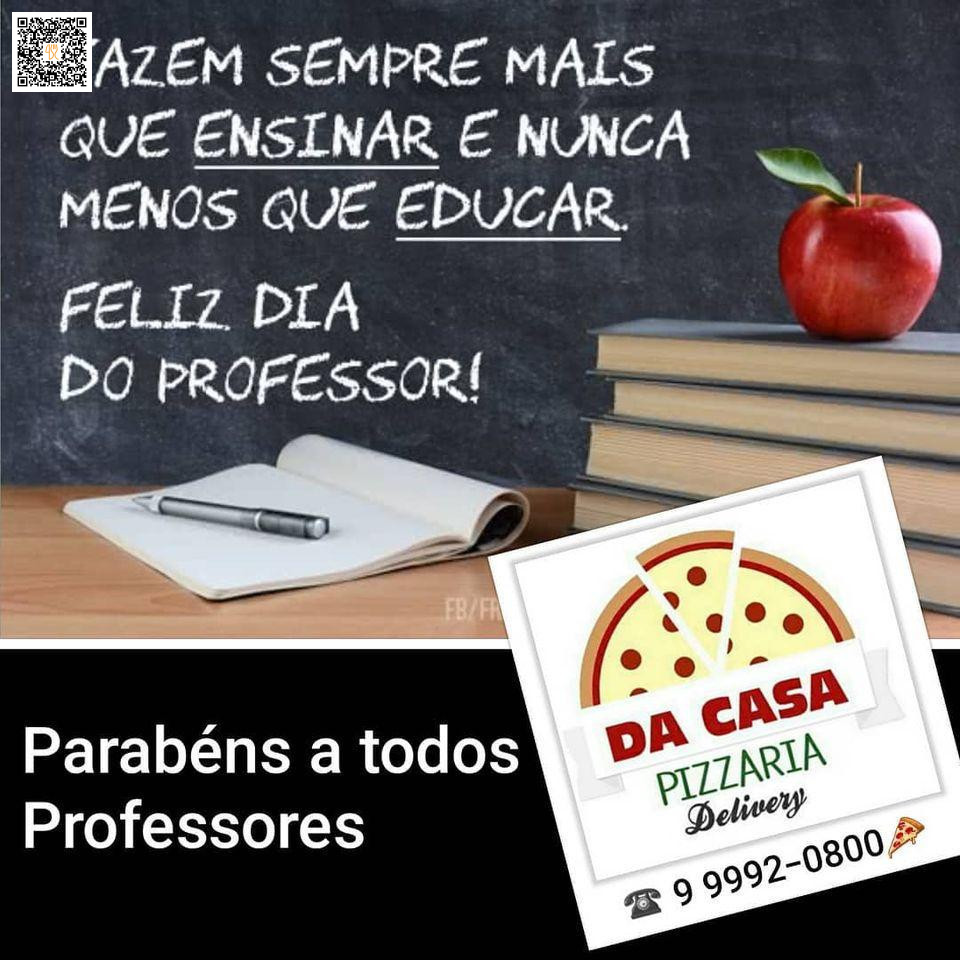 Da Casa Pizzaria Delivery Speisekarte