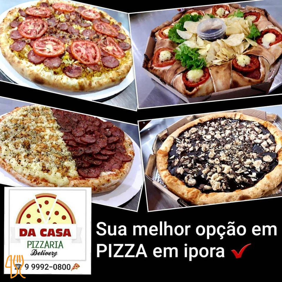 Da Casa Pizzaria Delivery Speisekarte