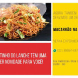 Cantinho Do Lanche Carta
