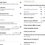 Caicara Lanches Carte