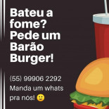 Barao Burguer Cardápio