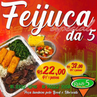 Rua 5 Pizzaria E menu