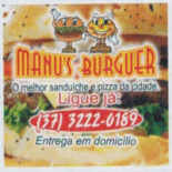 Manus Burguer Carte
