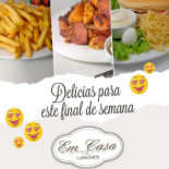 Em Casa Lanches Nourriture