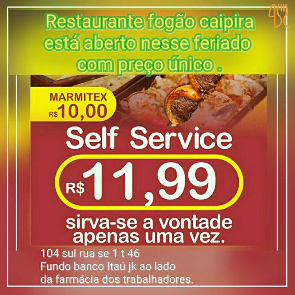 Fogao Caipira Carte