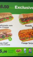 Subway - Ipanema menu