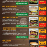 Wal Burger Carte