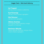 Raw Sushi Carte