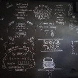 Burger Table Carte